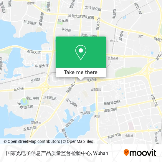 国家光电子信息产品质量监督检验中心 map
