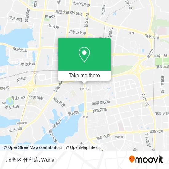 服务区-便利店 map