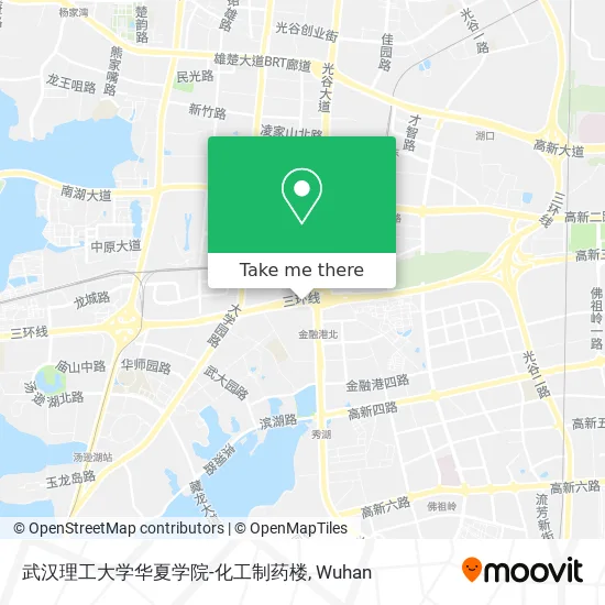 武汉理工大学华夏学院-化工制药楼 map