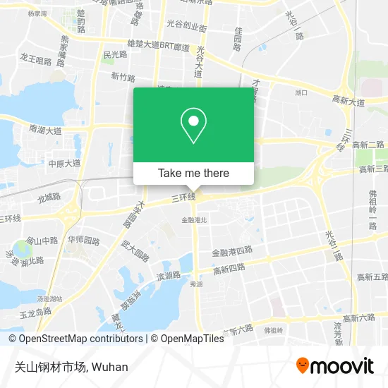 关山钢材市场 map