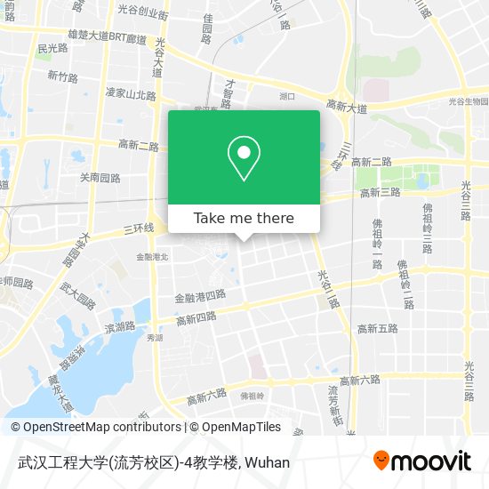 武汉工程大学(流芳校区)-4教学楼 map