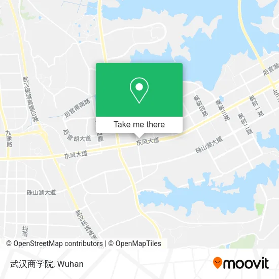 武汉商学院 map