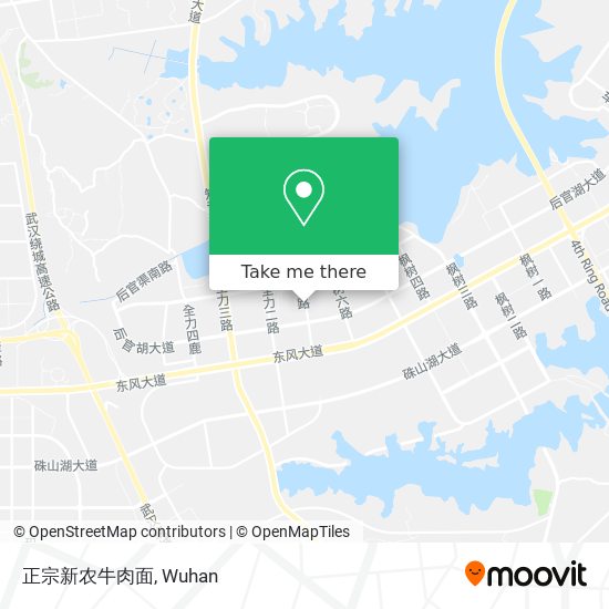 正宗新农牛肉面 map