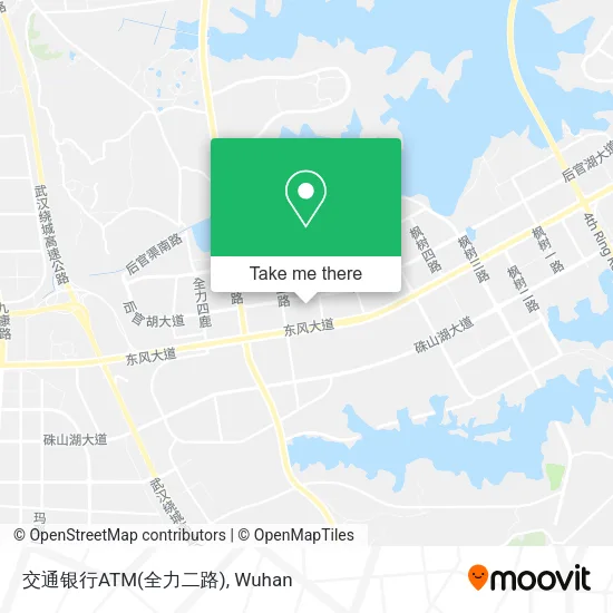 交通银行ATM(全力二路) map