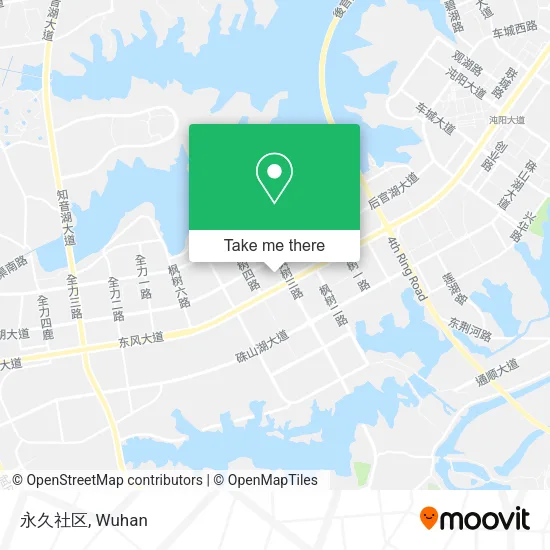 永久社区 map