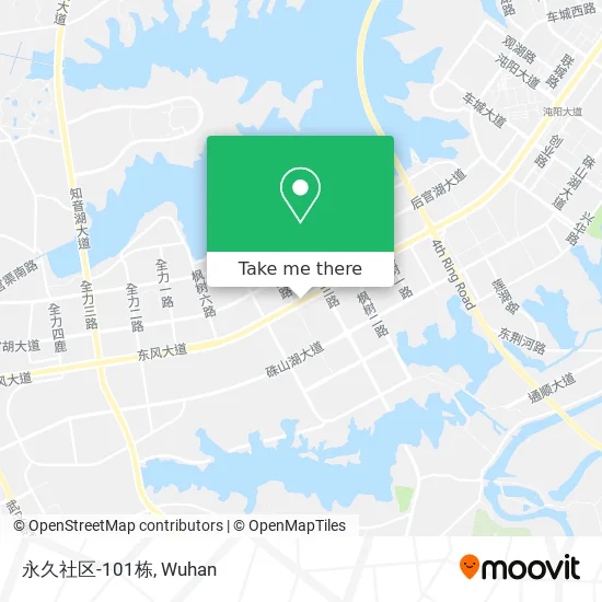 永久社区-101栋 map