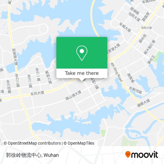 郭徐岭物流中心 map