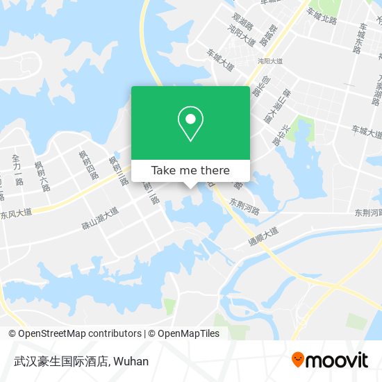 武汉豪生国际酒店 map