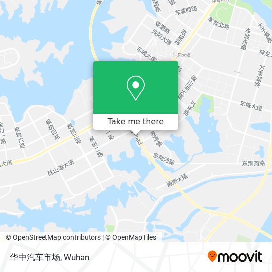 华中汽车市场 map