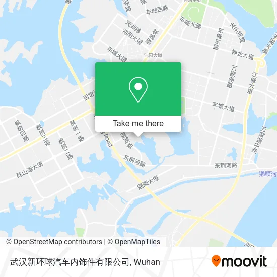 武汉新环球汽车内饰件有限公司 map