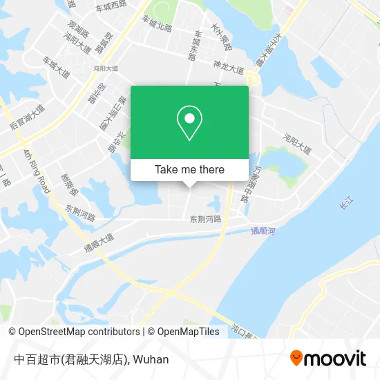 中百超市(君融天湖店) map