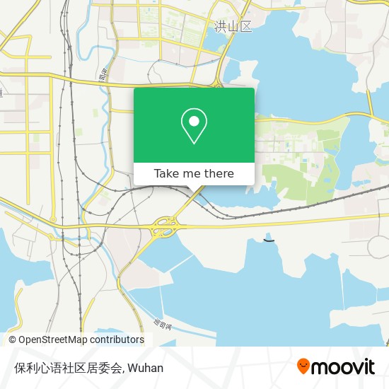 保利心语社区居委会 map