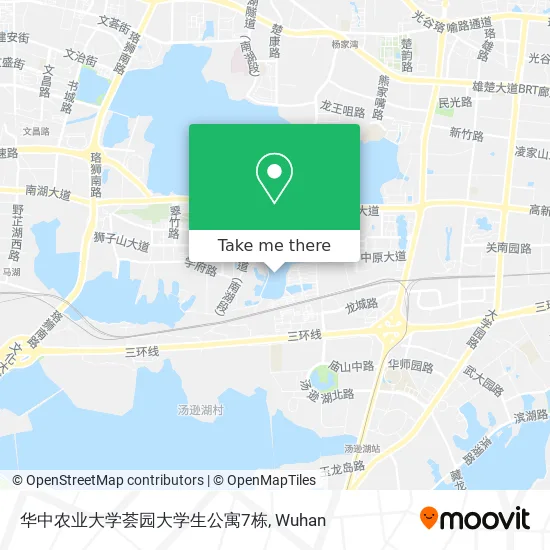 华中农业大学荟园大学生公寓7栋 map