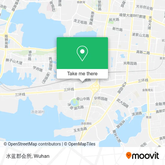 水蓝郡会所 map