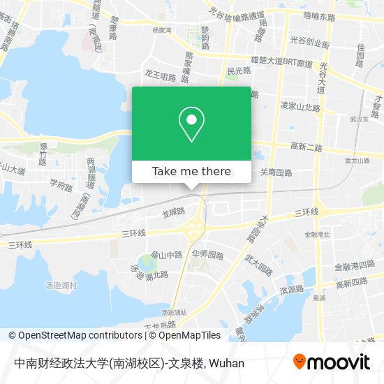 中南财经政法大学(南湖校区)-文泉楼 map