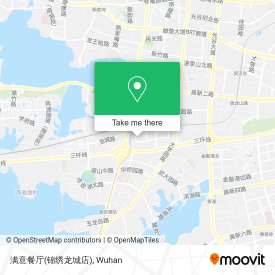满意餐厅(锦绣龙城店) map