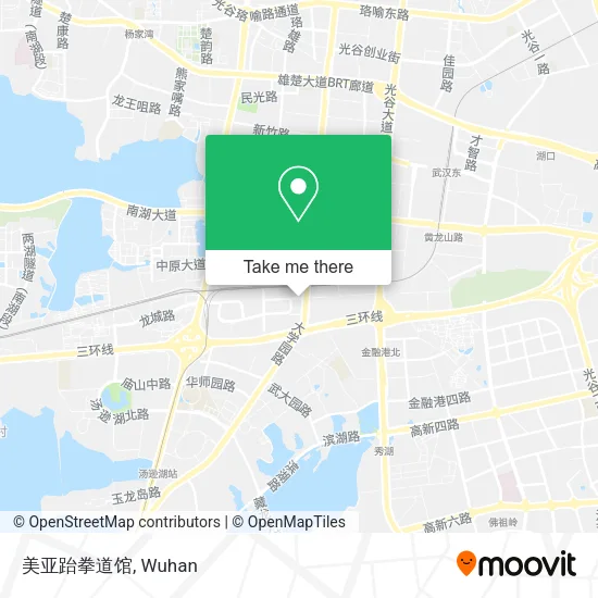 美亚跆拳道馆 map