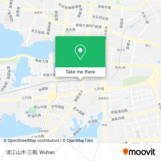 清江山水-三期 map