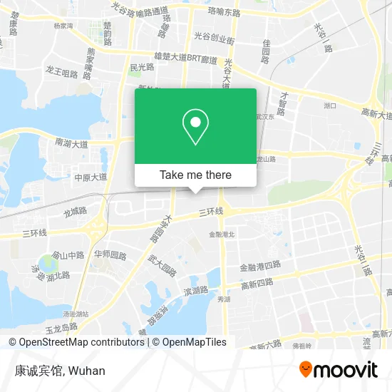 康诚宾馆 map