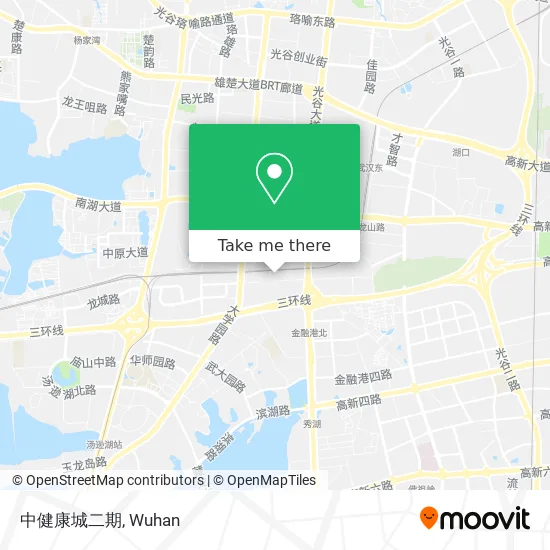 中健康城二期 map