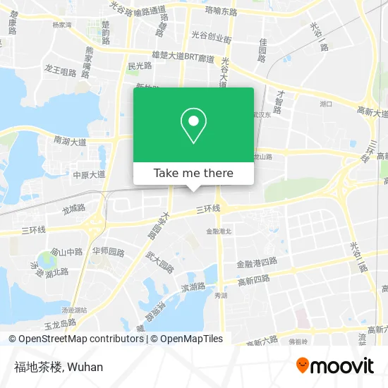 福地茶楼 map
