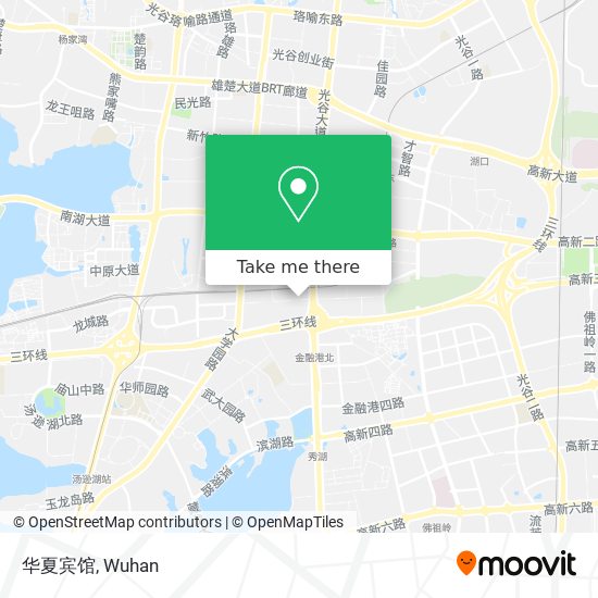 华夏宾馆 map