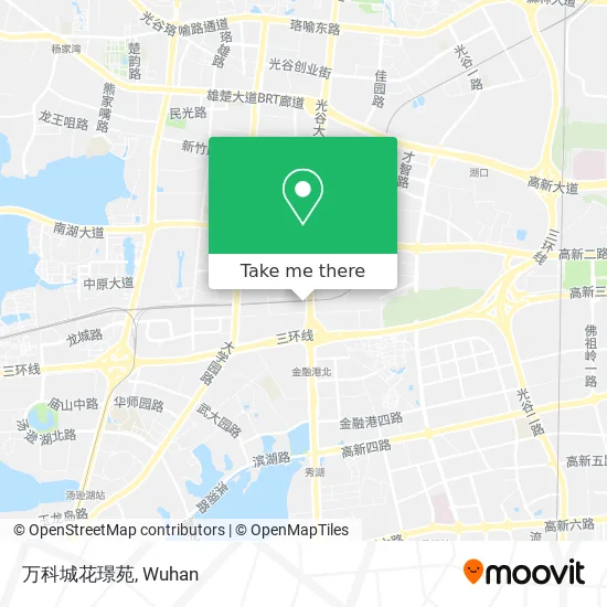 万科城花璟苑 map