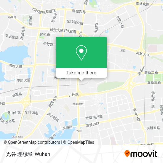 光谷·理想城 map