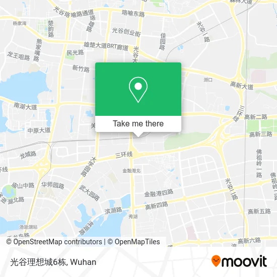 光谷理想城6栋 map