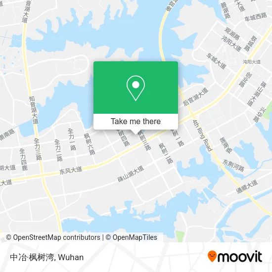 中冶·枫树湾 map