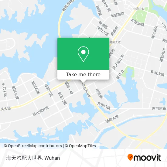 海天汽配大世界 map