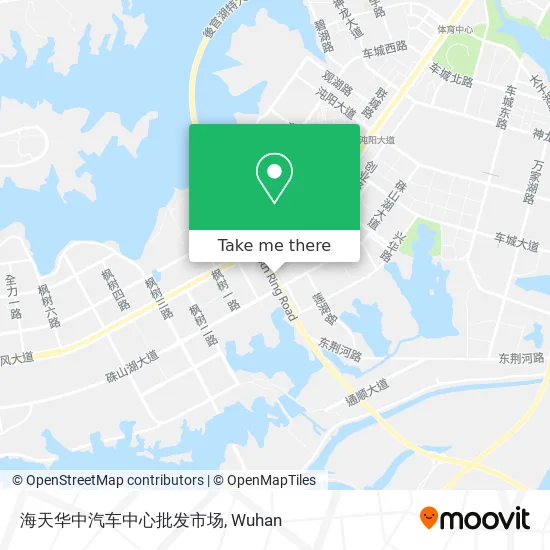 海天华中汽车中心批发市场 map