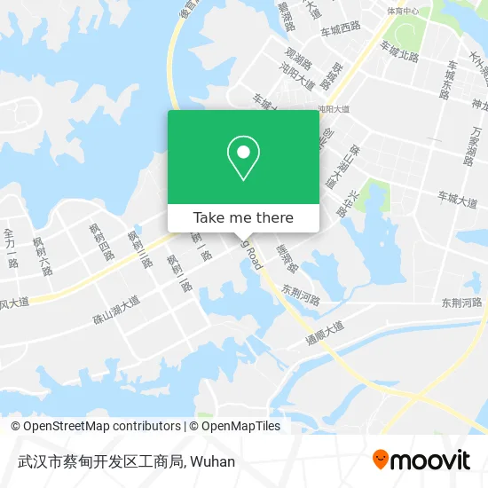 武汉市蔡甸开发区工商局 map