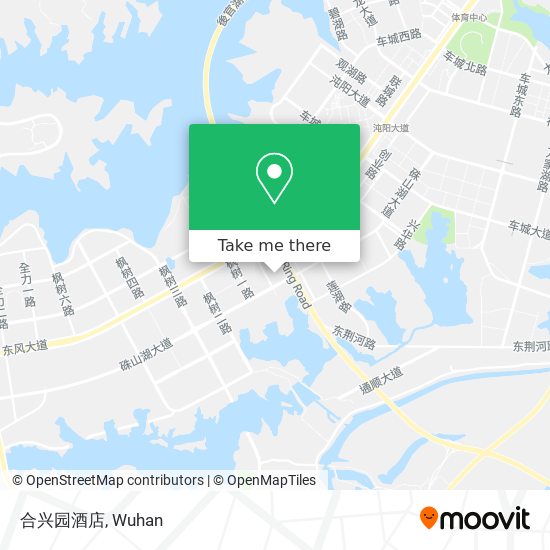 合兴园酒店 map