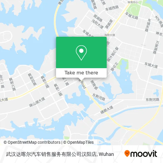 武汉达喀尔汽车销售服务有限公司汉阳店 map