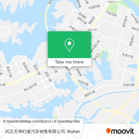 武汉天坤幻速汽车销售有限公司 map