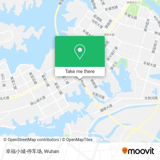 幸福小城-停车场 map