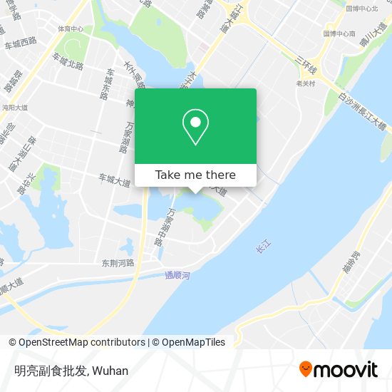 明亮副食批发 map