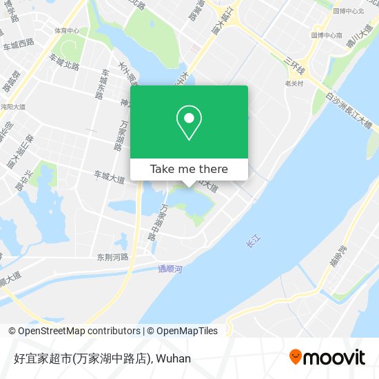 好宜家超市(万家湖中路店) map