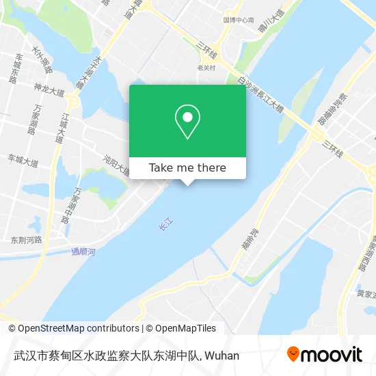 武汉市蔡甸区水政监察大队东湖中队 map