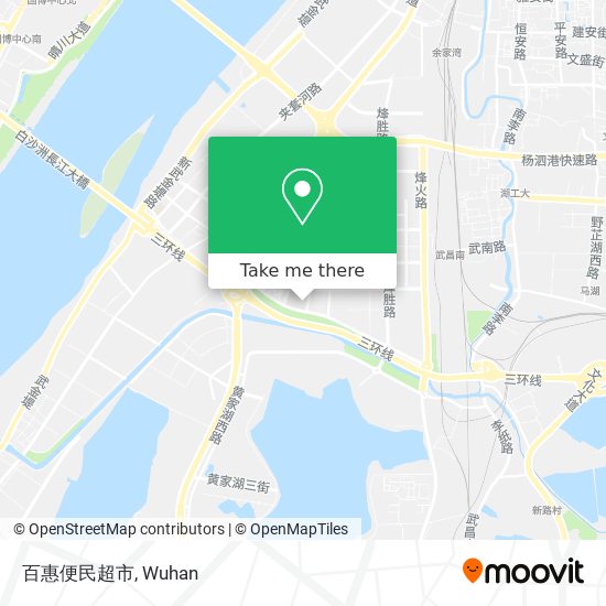 百惠便民超市 map