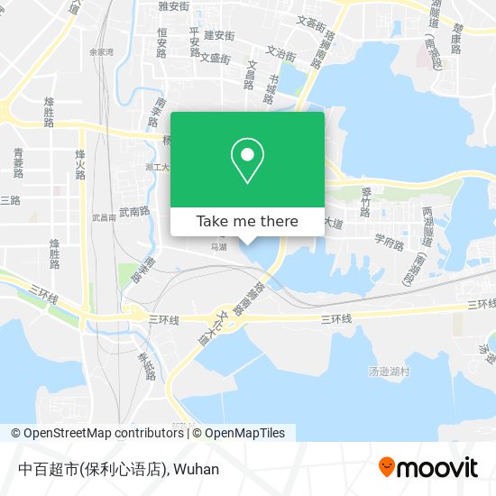 中百超市(保利心语店) map