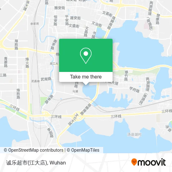 诚乐超市(江大店) map
