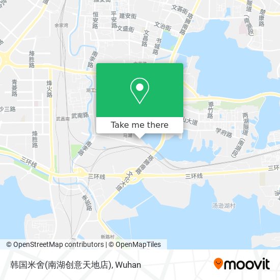 韩国米舍(南湖创意天地店) map