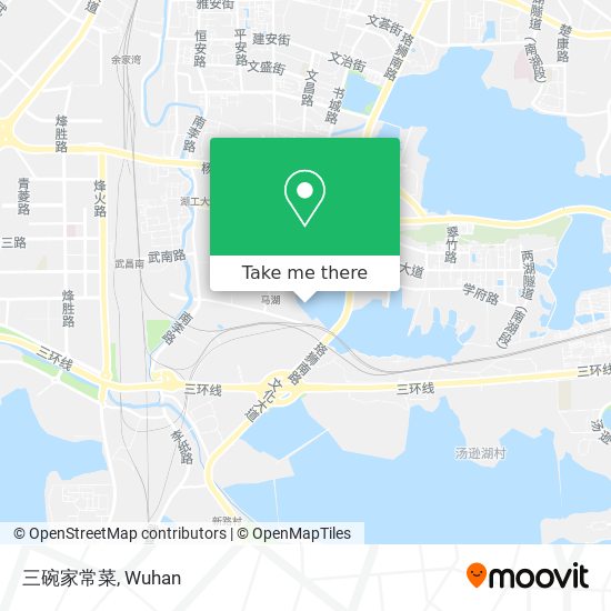 三碗家常菜 map