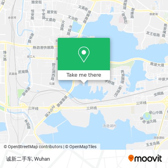 诚新二手车 map