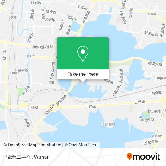 诚新二手车 map