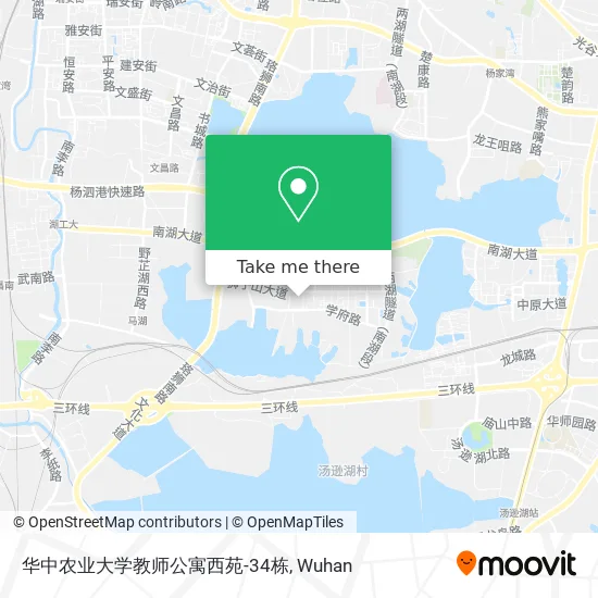 华中农业大学教师公寓西苑-34栋 map