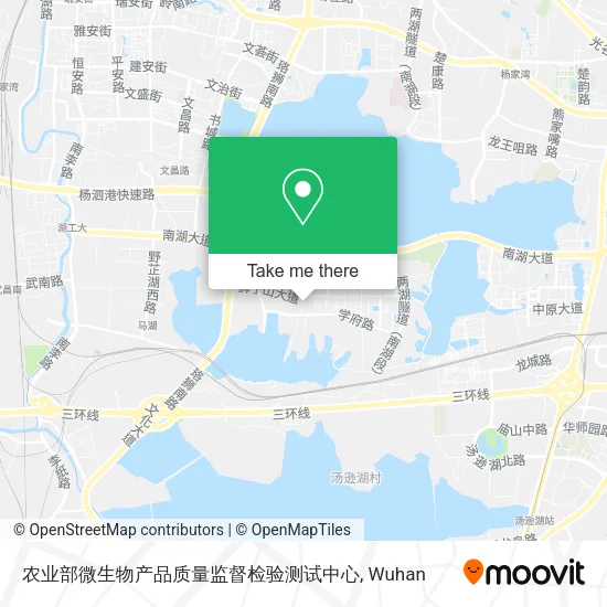 农业部微生物产品质量监督检验测试中心 map