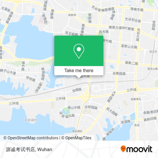 源诚考试书店 map